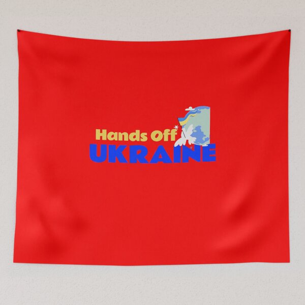 Item preview, Hands off Ukraine  designed and sold by Echo Aesthetics.
