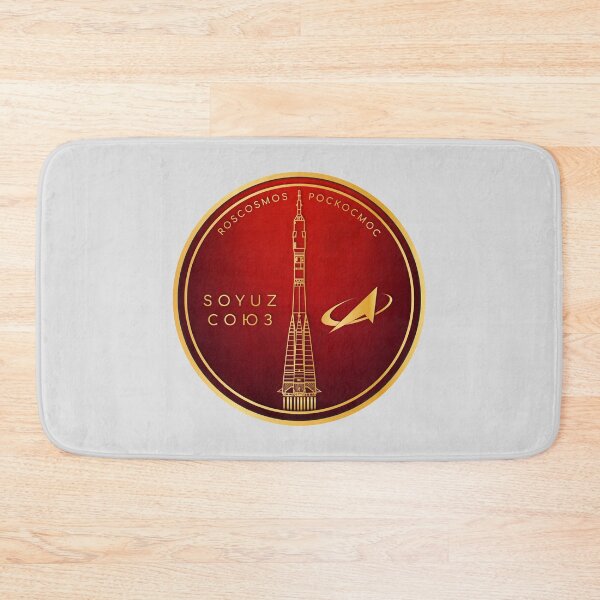 Item preview, Soyuz (Roscosmos) Badge: Red & Gold designed and sold by BGALAXY.