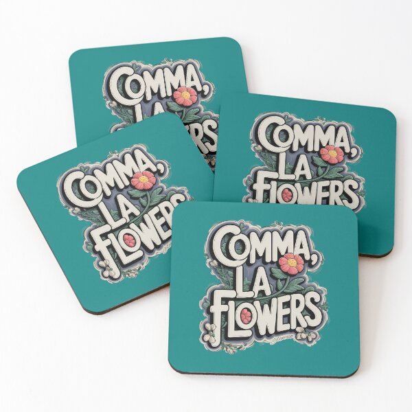 Item preview, Comma La Flowers Retro Floral Aesthetic designed and sold by TeeGrit.