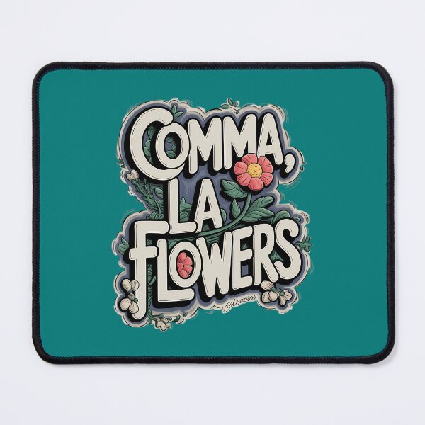 Item preview, Comma La Flowers Retro Floral Aesthetic designed and sold by TeeGrit.