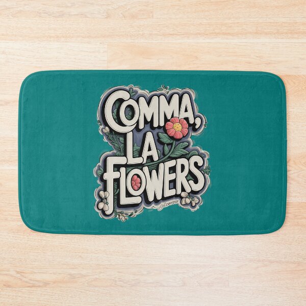 Item preview, Comma La Flowers Retro Floral Aesthetic designed and sold by TeeGrit.