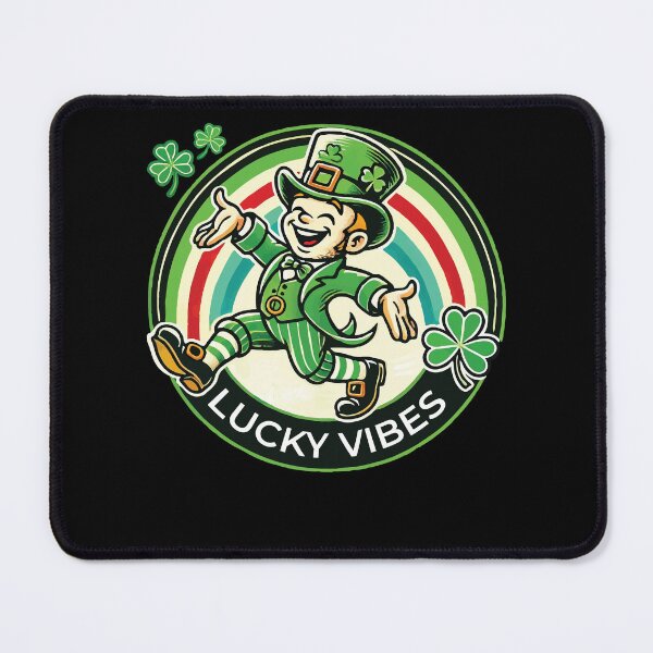 Item preview, St. Patrick's Day Happy Vibes designed and sold by LuminOrb.