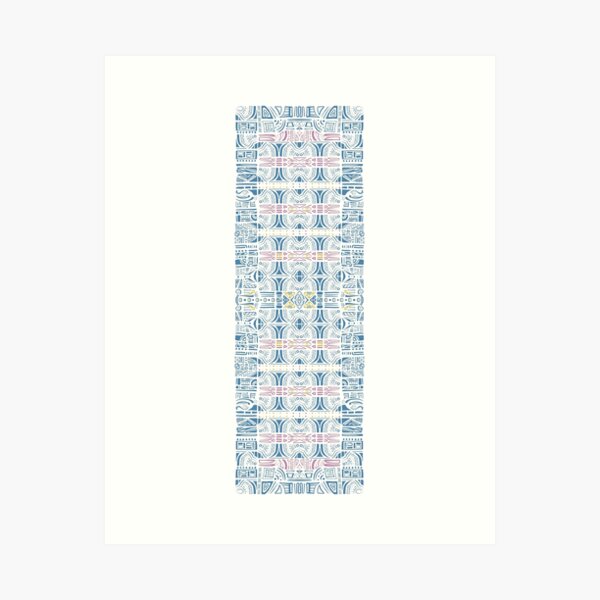 Item preview, Geometric and Glyphic - Yellow Accents designed and sold by SCArtAndGames.