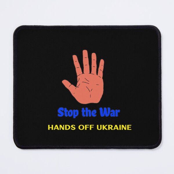 Item preview, Stop War - Hands Off Ukraine designed and sold by Echo Aesthetics.