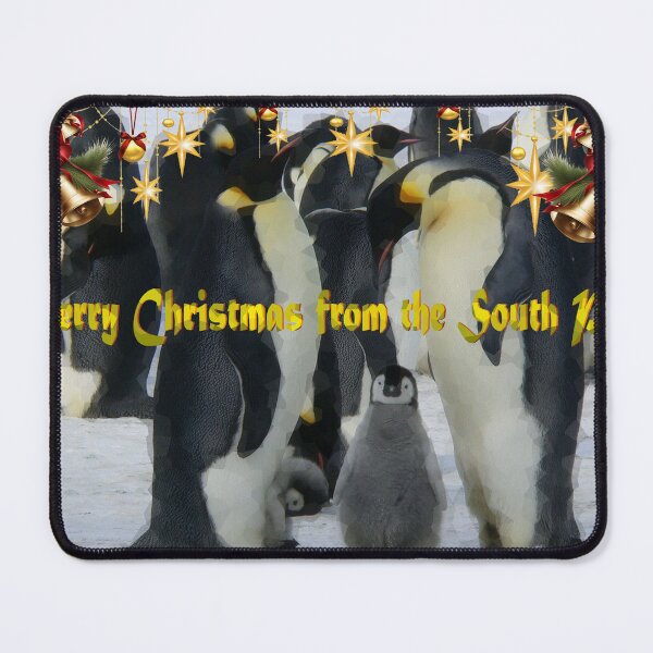 Item preview, Emperor penguins Xmas Greetings from South pole designed and sold by Helios Be. Lavsh.