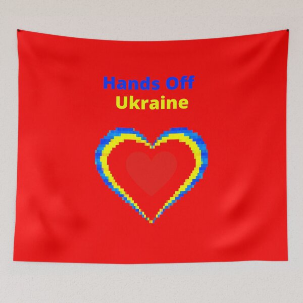 Item preview, Hands Off Ukraine designed and sold by Echo Aesthetics.