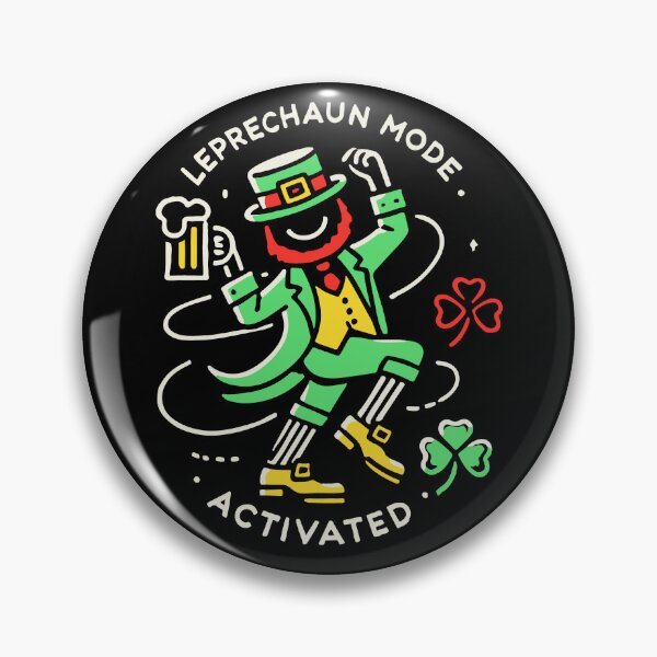 Artikelvorschau, St. Patrick's Day Leprechaun Modus Aktiviert entworfen und verkauft von LuminOrb.