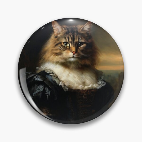 Item preview, Anthropomorphic Victorian Cat Portrait: Lady Purrscilla | Cat Art designed and sold by UnhingedBird.