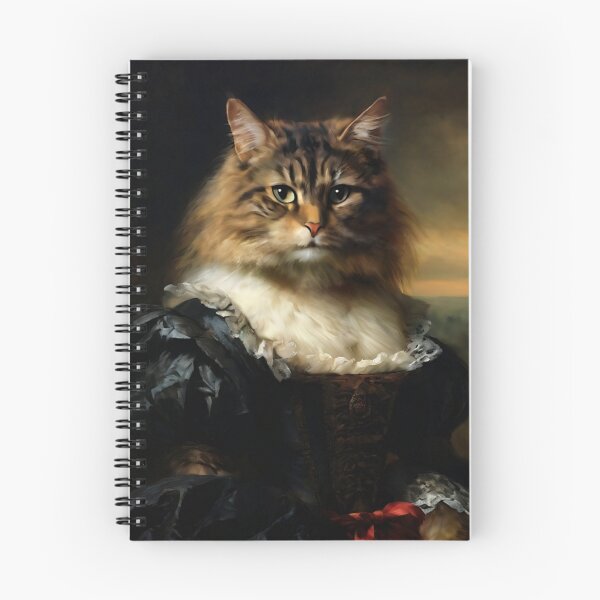 Item preview, Anthropomorphic Victorian Cat Portrait: Lady Purrscilla | Cat Art designed and sold by UnhingedBird.