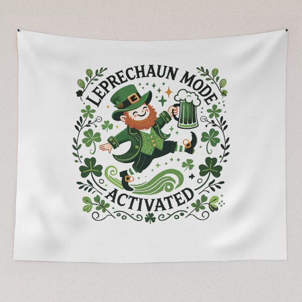 Item preview, Leprechaun Mode Activates St. Patrick's Day designed and sold by LuminOrb.