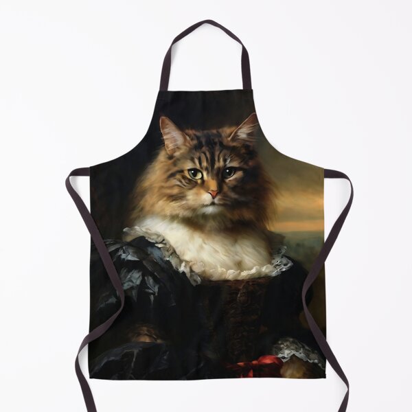 Item preview, Anthropomorphic Victorian Cat Portrait: Lady Purrscilla | Cat Art designed and sold by UnhingedBird.