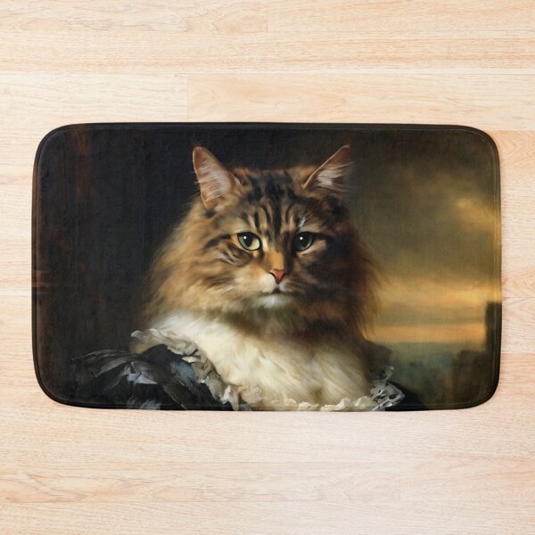 Item preview, Anthropomorphic Victorian Cat Portrait: Lady Purrscilla | Cat Art designed and sold by UnhingedBird.