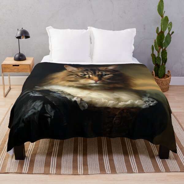 Item preview, Anthropomorphic Victorian Cat Portrait: Lady Purrscilla | Cat Art designed and sold by UnhingedBird.