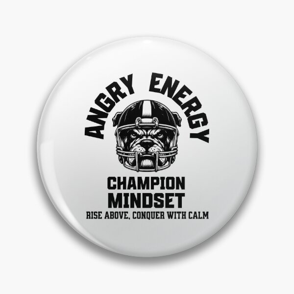 Item preview, Angry Energy, Champion Mindset, Unique designed and sold by villacreativa.