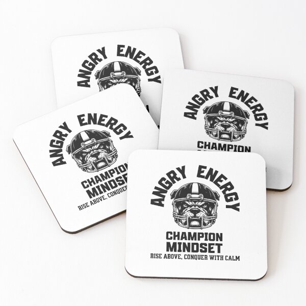 Item preview, Angry Energy, Champion Mindset, Unique designed and sold by villacreativa.