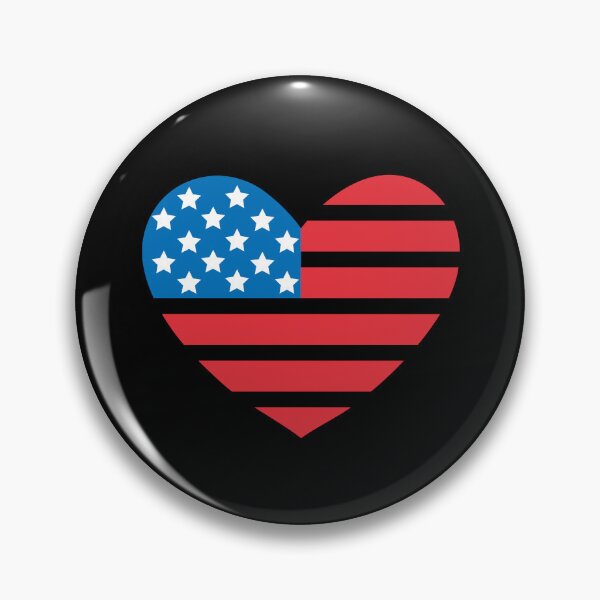 Item preview, American Flag Heart designed and sold by PaulSDesign.