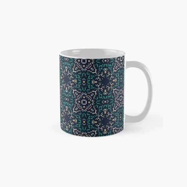 Item preview, Ornate geometric pattern and artfully abstract multicolored background designed and sold by Pixeeless.