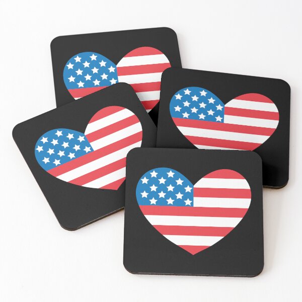 Item preview, American Flag Heart designed and sold by PaulSDesign.
