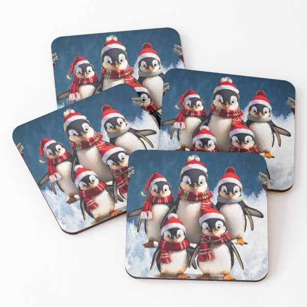 Artikelvorschau, Kaiserpinguine Weihnachtszeit Grüße vom Südpol v2 entworfen und verkauft von Helios Be. Lavsh.