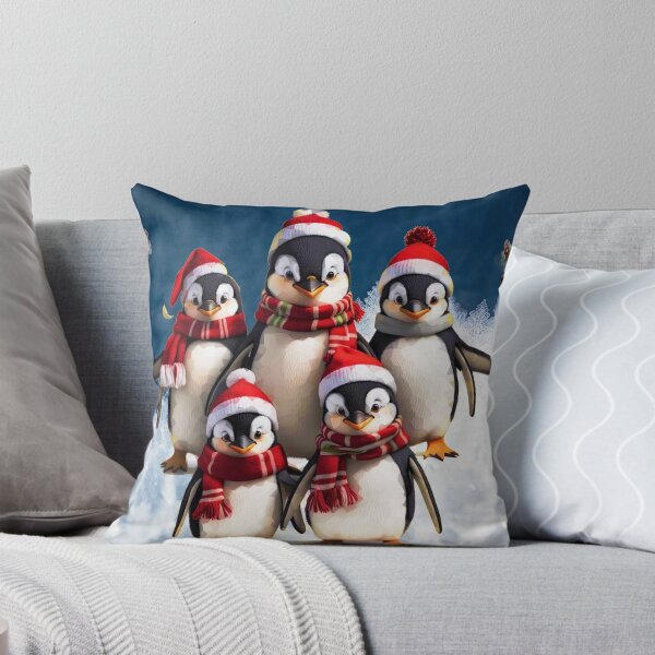 Artikelvorschau, Kaiserpinguine Weihnachtszeit Grüße vom Südpol v2 entworfen und verkauft von Helios Be. Lavsh.