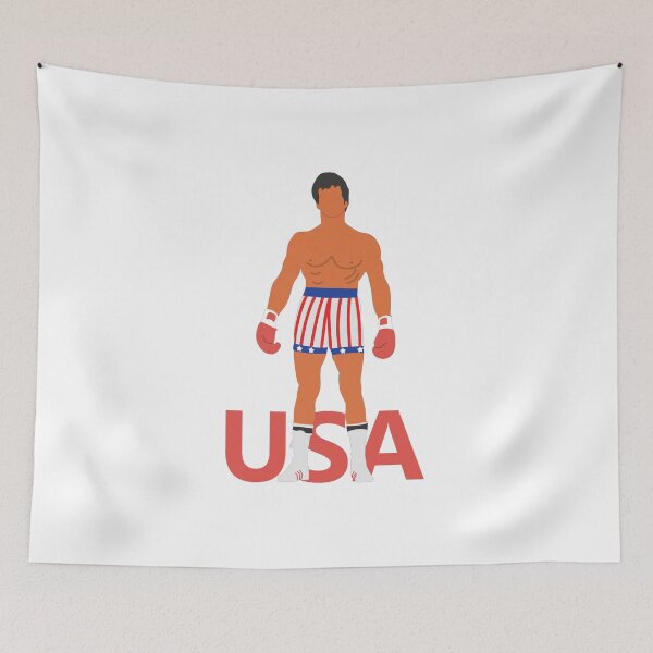 Item preview, American boxer ready to fight designed and sold by GiCapgraphics.
