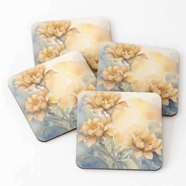 Item preview, Yellow Flowers at Dawn designed and sold by CalmnessbyChoice.