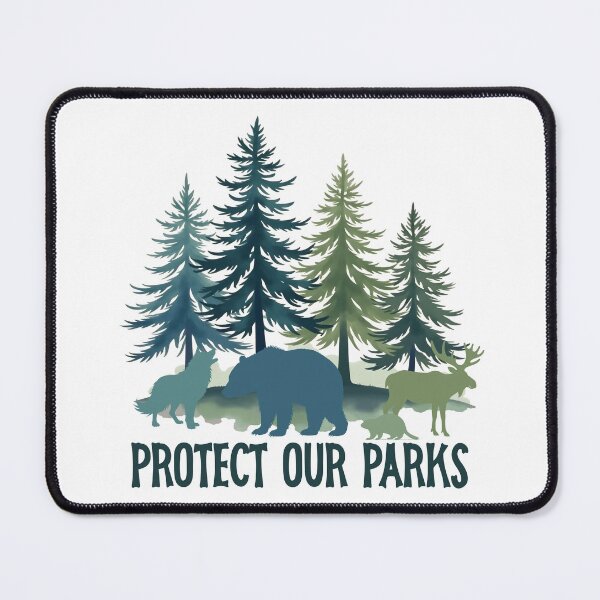 Item preview, Protect Our Parks Nature Hiking designed and sold by Colorfulman.