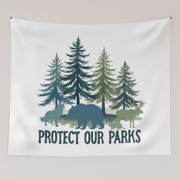 Item preview, Protect Our Parks  Nature Hiking designed and sold by Colorfulman.