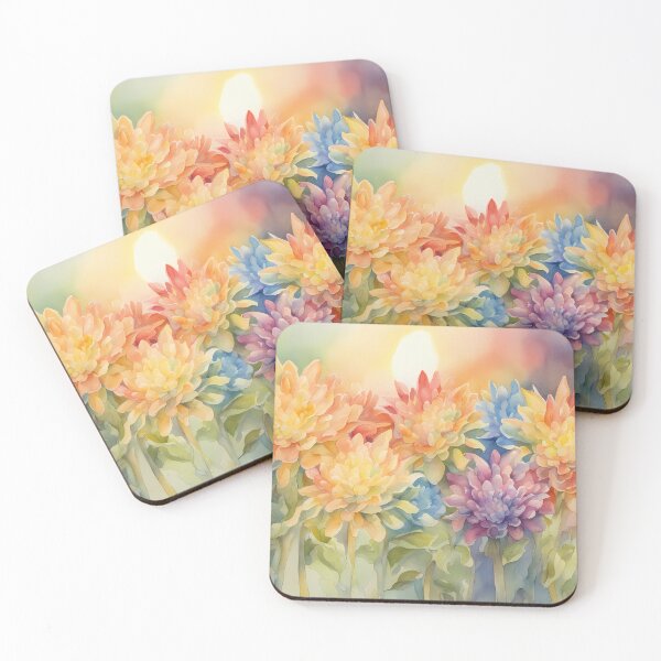 Item preview, Rainbow Coloured Flowers designed and sold by CalmnessbyChoice.