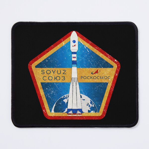 Item preview, Soyuz (Roscosmos) Blue Badge designed and sold by BGALAXY.