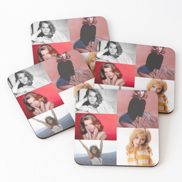 Item preview, Jane Fonda Signed collage designed and sold by TribeMystic.