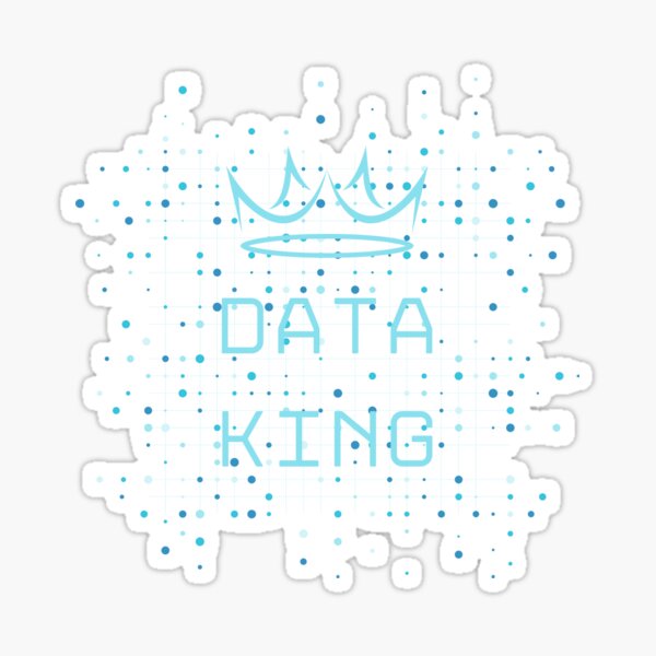 Item preview, Data King designed and sold by DesignByMalwina.