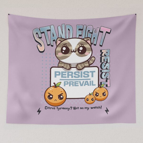 Item preview, Resist Persist Prevail designed and sold by BaffledSnout.