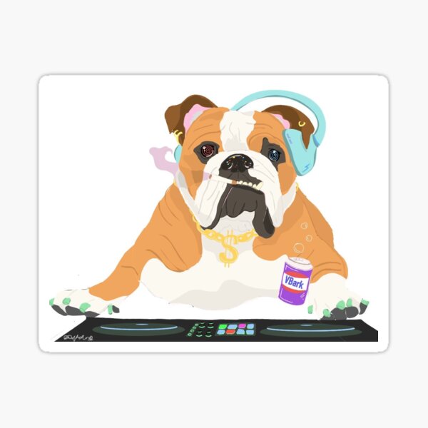 Item preview, big dog rave  designed and sold by PretoriusPrints .