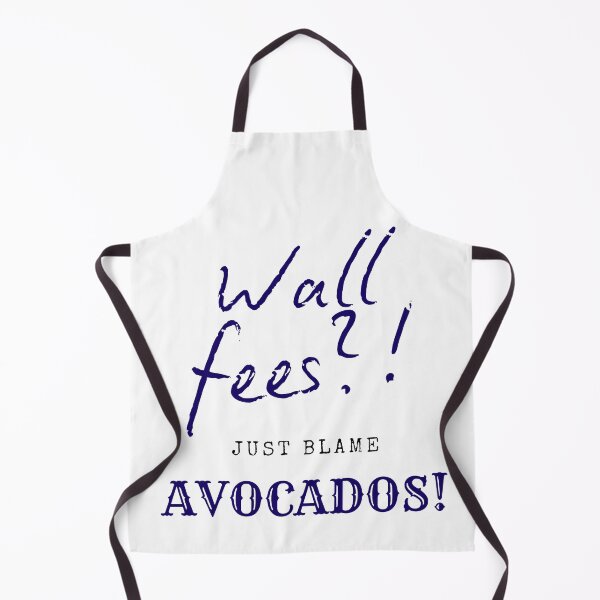 Item preview, Wall Fees Black Blue Avocado Blame designed and sold by SplashTastic.