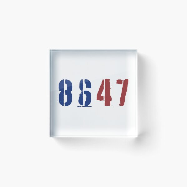 Item preview, Get rid of 47 - 8647 coded message designed and sold by GuerillaDesign.
