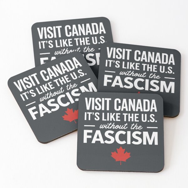 Item preview, Visit Canada It's Like The U.S. Without The Fascism designed and sold by HowToCanadian.