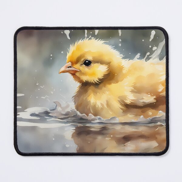 Item preview, Cute Chick Bathing designed and sold by CalmnessbyChoice.