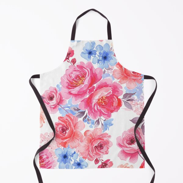 Item preview, Watercolor Floral Fabric Pattern comforter designed and sold by lotus2lin.