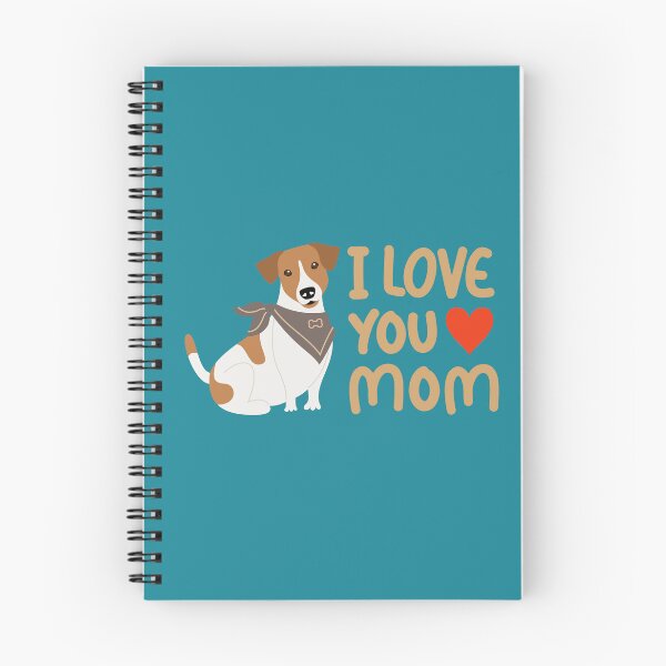 Item preview, I Love You Mom" Dog Lover Gift – Cute Pet-Themed Design designed and sold by TheBeeKindSpace.