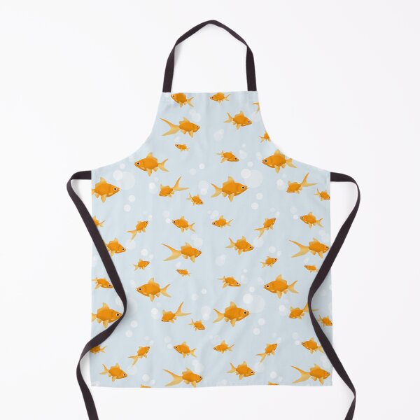 Item preview, Cute Goldfish Swimming in Water designed and sold by idovedesign.