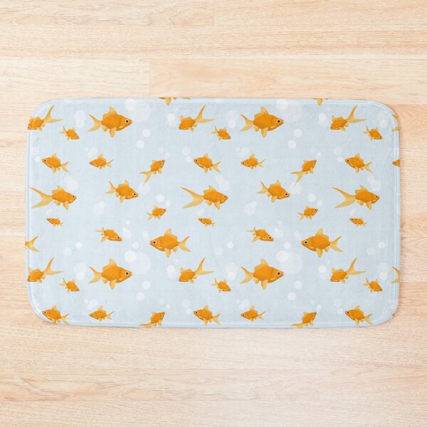 Item preview, Cute Goldfish Swimming in Water designed and sold by idovedesign.
