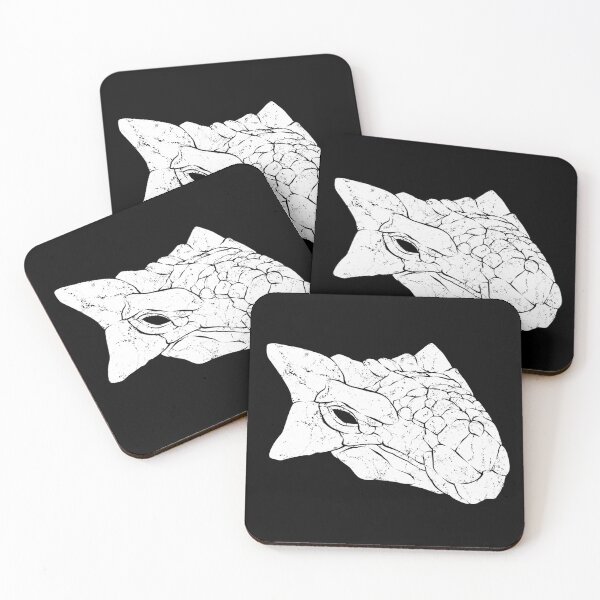 Item preview, Ankylosaurus fossil skull designed and sold by NicGrayGraphic.