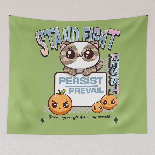 Item preview, Resist Persist Prevail designed and sold by BaffledSnout.