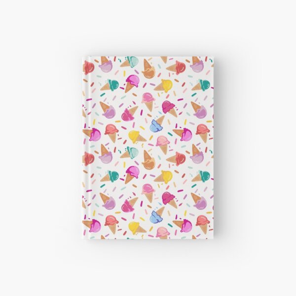 Ice cream Hardcover Journal