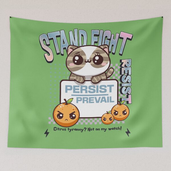 Item preview, Resist Persist Prevail designed and sold by BaffledSnout.