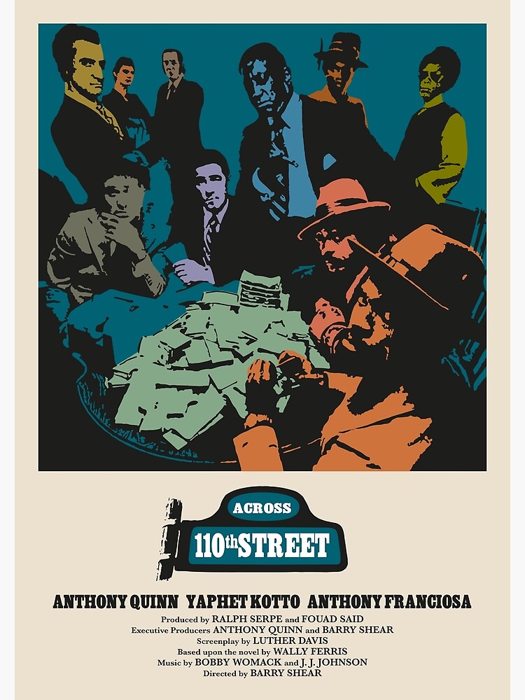 ACROSS 110TH STREET POSTER ポスター ブッタブランド ポスター Across 110th Street / Buddha Brand - メルカリ