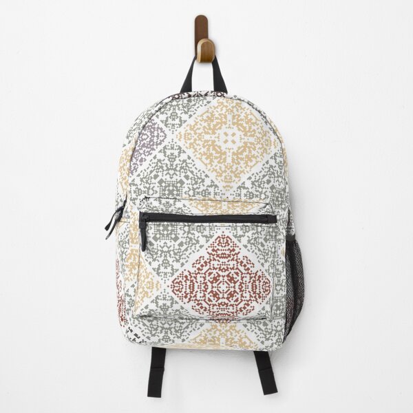 Item preview, Patchworked Rhombus with a variety of multicolored squares. designed and sold by Pixeeless.