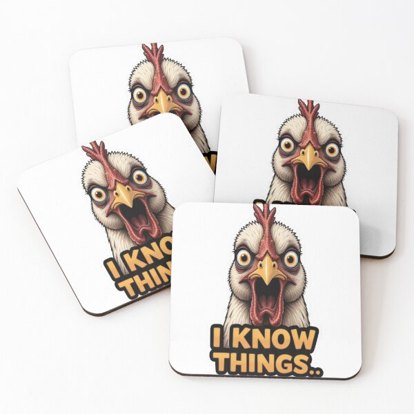 Item preview, The Chicken Who Saw Too Much  Premium Cool Trendy Best Gift designed and sold by Imaginarium of Chaos falcon88 .