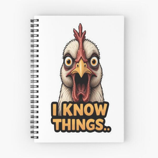 Item preview, The Chicken Who Saw Too Much Premium Cool Trendy Best Gift designed and sold by Imaginarium of Chaos falcon88 .